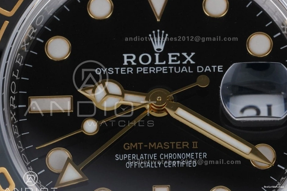 Best Jubilee GRNR Dial II Black TravelReady GMT YG 126713 Master ARF SS Edition New 856 Bracelet V SH3285 on 0105